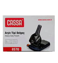 Cassa Arşiv Tipi Delgeç Siyah 65 Sayfa