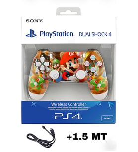Playstation DualShock 4 Uyumlu V2 Yenilenmiş Ps4 Oyun Kolu Pc + Ps4 ( 1.5MT ŞARJ KABLOSU) HEDİYE