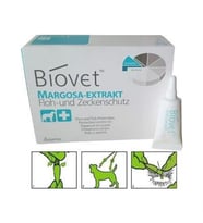 Biovet Bitkisel Küçük ırk Köpek Pire Kene Damlası 4'Lü