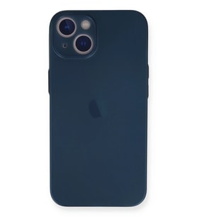 Mey İthalat® iPhone 14 Plus Kılıf PP Ultra İnce Kapak - Mavi
