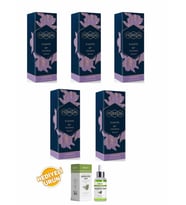 Pereja Kaşmir Kolonya 250 ml Cam Şişe 5 Li Set