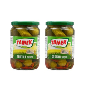 Tamek Salatalık Tursusu 680 gr Cam x 2 Adet