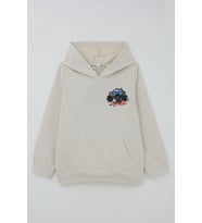 Breeze Erkek Çocuk Sweatshirt Macera Temalı Arazi Aracı Sırt Baskı Detaylı 4-8 Yaş , Bej Melanj