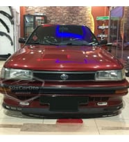 Toyota Corolla 1987-1992 Fındık Kasa Uyumlu Laguna Lip Esnek Ön Lip 2 Parça Tampon Altı Karlık Ön Ek