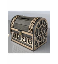 Klitli Tip Box Bahşiş Kutusu Ve Kumbara Sandık Tipi Tipbox