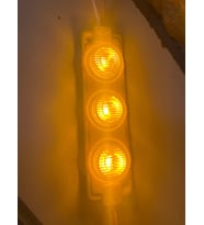 3 LEDLİ MODÜL LED AMBER TURUNCU 1 ADET