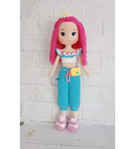Yaz Güneşi Bebek Amigurumi Organik Oyuncak