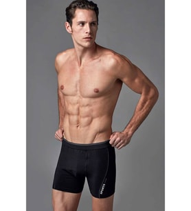 Eros Erkek Compact Renkli Boxer (Siyah)
