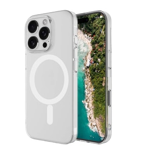 Apple iPhone 13 Pro Max Kılıf Ultra İnce Sert PC Magsafe Uyumlu Açık Porto Kapak (Renksiz)