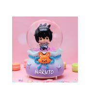 Naruto Büyük Boy Kar Küresi Işıklı, Müzikli, Püskürtmeli, Mor, 16X12