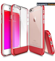 Ringke Frame iPhone 6s/ 6 ile Uyumlu Çerçeveli Bumper Kılıf Fire Red