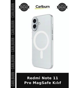 Redmi Note 11 Pro MagSafe Kılıf Cep Aksesuarı Telefon Arka Koruyucu Kapak