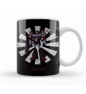 Megatron Retro Japanese Transformers Kupa Bardak Porselen