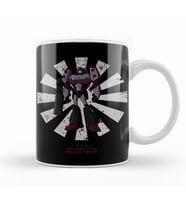 Megatron Retro Japanese Transformers Kupa Bardak Porselen