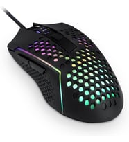 Redragon M987 Hafif 55G Petek Oyun Faresi Rgb Arkadan Aydınlatmalı Kablolu 6 Düğmeler Programlanabil