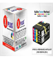 Photo Print® Premium HP Officejet Pro 8720 Uyumlu 4 Renk Muadil Kartuş Seti (Çok Renkli)