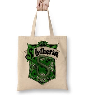 Harry Potter Slytherin Bez Çanta Uzun Saplı