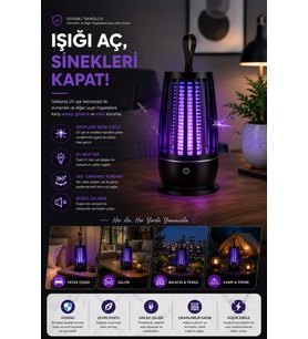 UV Işık Destekli Elektronik Sivrisinek Yakalama Teknolojisi