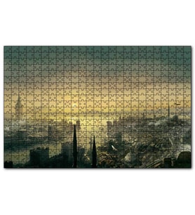 Cakapuzzle Assassins Creed Relevations Haliç Manzarası  Puzzle Yapboz MDF (Ahşap) (120 Parça)