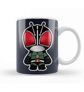 Kamen Rider Black Rx Chibi Kupa Bardak Porselen
