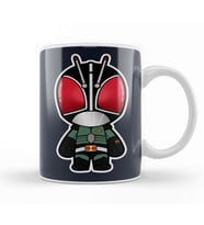 Kamen Rider Black Rx Chibi Kupa Bardak Porselen