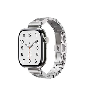 Apple Watch 10 42mm Uyumlu Zore KRD-150 Metal Kordon