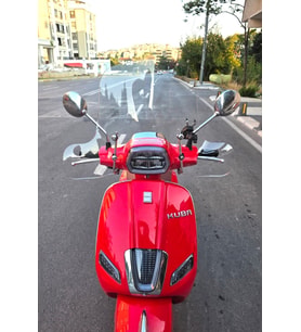 MOTOCAM Küba Grace 50 Ön Cam 2023-2026 Model 37cm Şeffaf Renkli Elcikli APARATSIZ