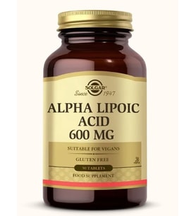 Solgar Alpha Lipoic Acid 600 Mg 50 Tablet
