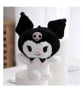 Kuromi Kawaii Peluş Anahtarlık