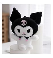 Kuromi Kawaii Peluş Anahtarlık