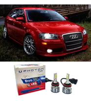 Audi A3 8P Led Xenon Uzun Far Ampulü H7 Duo Yeni Seri Beyaz 2004 - 2008