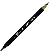 Zig Art & Graphic Twin Marker Çizim Kalemi 57 Olive Green 
