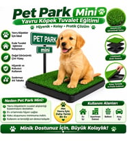 Park Mini Yavru Köpek Tuvalet Eğitimi