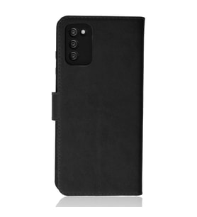 Galaxy A03s Kılıf Trend S Plus Kapaklı Kılıf - Siyah