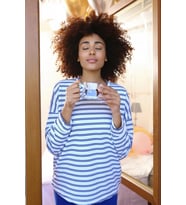 Akbeniz Kadın Uzun Kol 3 İplik Penye Pijama Takım 4185