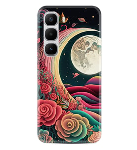 Infinix Hot 60 Kılıf Boutique Baskılı Resimli Platonik Ay Pcode -073