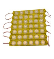 20 Adet 12 Volt 6 Watt 6 Lensli Sarı - Amber 3030 SMD Led Modül IP65
