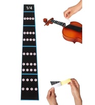 Midex STCV-114 Kemanlar İçin Nota Sticker Etiket (1/4)