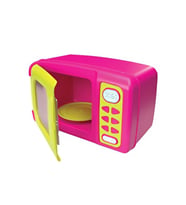 Oyuncak Mikrodalga Fırın Oyun Seti (Pembe)