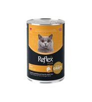 Reflex Plus Dana Etli Sos İçinde Et Parçacıklı Kedi Konservesi 400 Gr