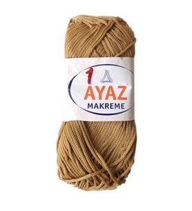 Angel Çanta Aksesuar 100 Gram Polyester Makrome No:1 Sütlü Kahve