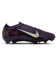 Nike Air Zoom Vapor 16 Elite FG Kylian Mbappe Mens Football Shoes Profesyonel Çim Saha Kramponu Mor