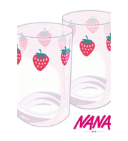 Nana - Çilek Bardakları Tablo Ahşap Poster Dekoratif