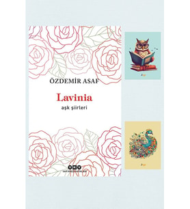 Lavinia Aşk Şiirleri 9789750831331 - Özdemir Asaf - Yky (2 NOT DEFTERLİ) (Renksiz)