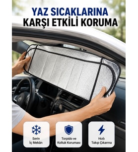 Sünger İzolasyonlu Katlanabilir Güneşlik