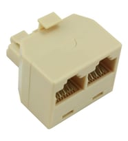 RJ 45 1 ERKEK / 2 DİŞİ 8P8C ÇEVİRİCİ