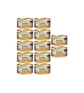 Gourmet Gold Kıyılmış Hindi Etli Konserve Yetişkin Kedi Maması 12 x 85 G
