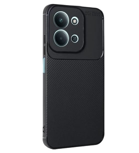 Redmi 15C 5G Auto Focus Karbon Kapak - Siyah