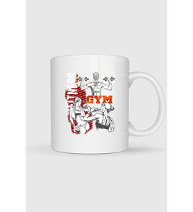 Physical Fitness Fitness Centre Bodybuilding Baskılı Kupa Bardak