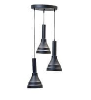 Rsylight Daria Retro Metal Dekoratif 3 lü Modern rustik Sarkıt avize çap:30 cm
